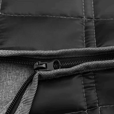 Hamac pliable - PetSeatCover™ - Gris - La Maison Ideale Des Chiens