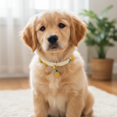 Collier chiot | Ajustable - La Maison Ideale Des Chiens