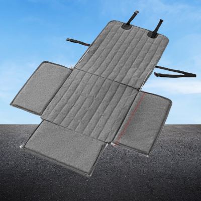 Hamac pliable - PetSeatCover™ - Gris - La Maison Ideale Des Chiens
