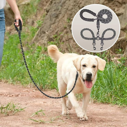 Laisse double pour chien | AntiCroisement - La Maison Ideale Des Chiens