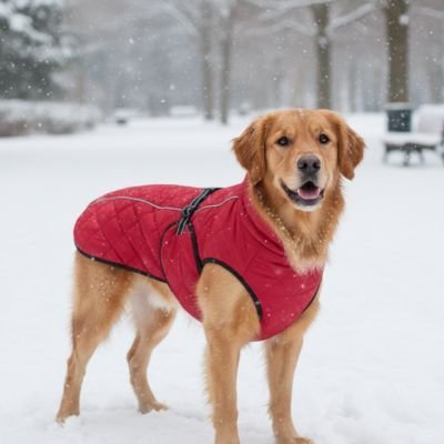 Manteau pour Chien | Imperméable Doublé - La Maison Ideale Des Chiens