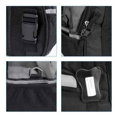 Sac de Transport pour Chien - DogCarrierBag™ - Noir - La Maison Ideale Des Chiens