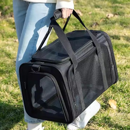 Sac de transport pour chien | Voyageur Sécurisé - La Maison Ideale Des Chiens