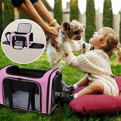 Sac de transport pour chien | Voyageur Sécurisé - La Maison Ideale Des Chiens