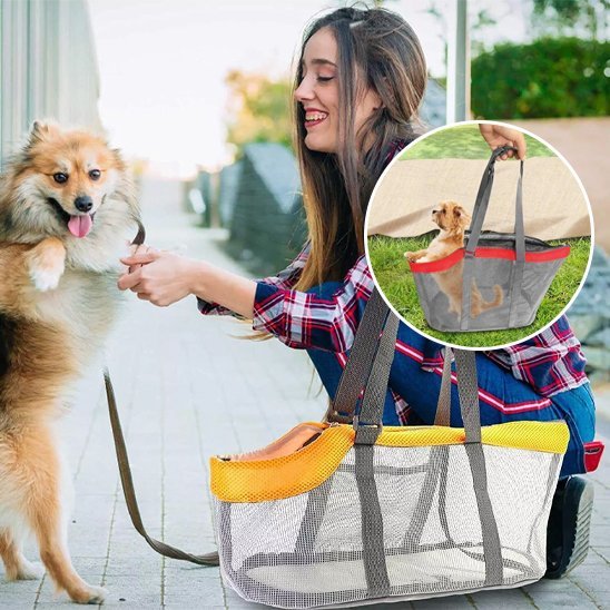 Sac de transport pour chien | Voyageur Sécurisé - La Maison Ideale Des Chiens