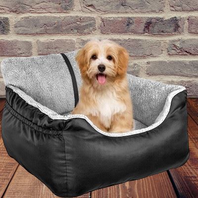 SIEGE AUTO POUR CHIEN - PetCarSeat™ - Noir - La Maison Ideale Des Chiens